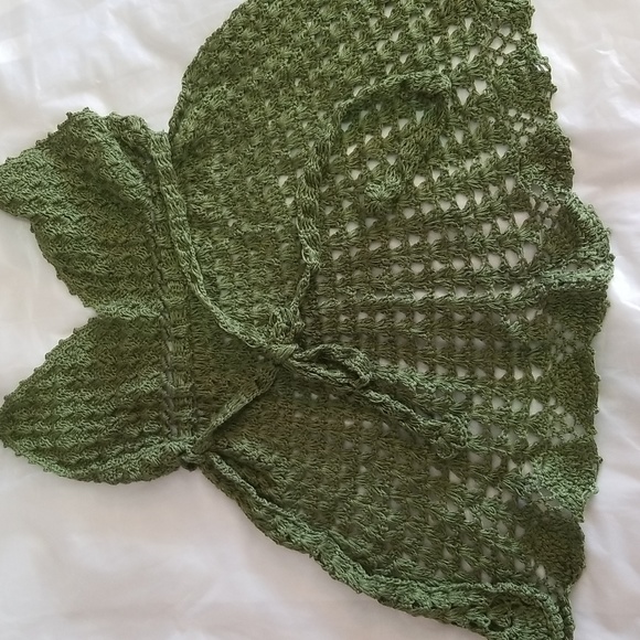 Girls - Petite - Green - Beach dress - Handmade NWT by Esnnay - Picture 5 of 6